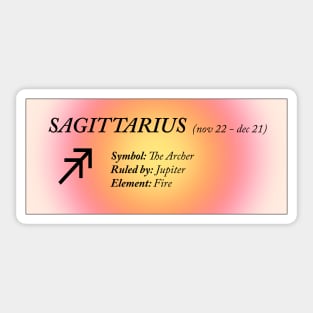 Sagittarius Sticker